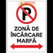 Semn pentru zona de incarcare marfa